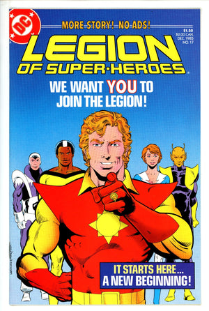 Legion of Super-Heroes Vol 3 17 (1985)