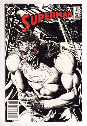 Superman Vol 1 422 VF/NM (9.0) (1986) Canadian Price Variant