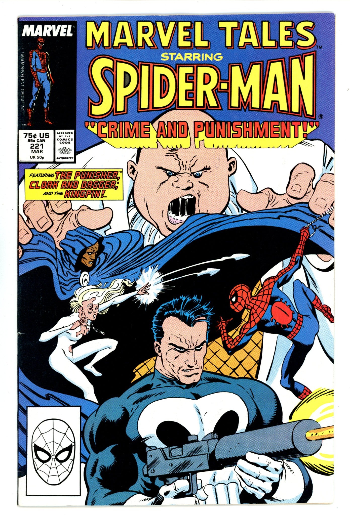 Marvel Tales Vol 2 221 Mid Grade (1989) 