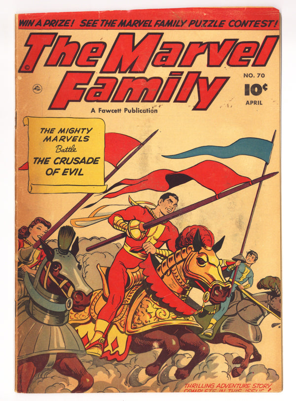 The Marvel Family 70 VG/FN (5.0) (1952)