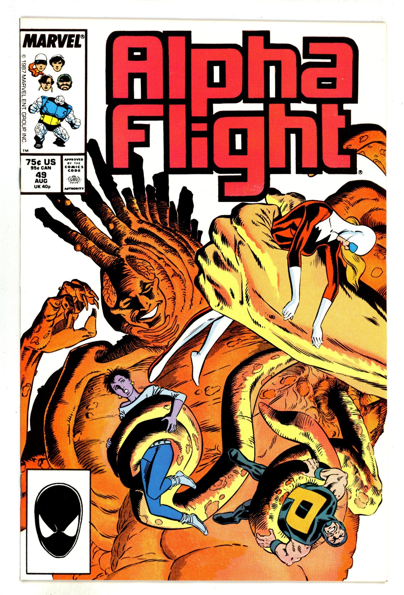 Alpha Flight Vol 1 49 High Grade (1987) 