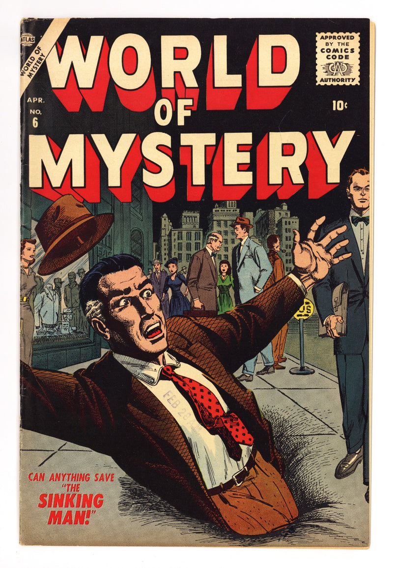 World of Mystery 6 VF (8.0) (1957) 
