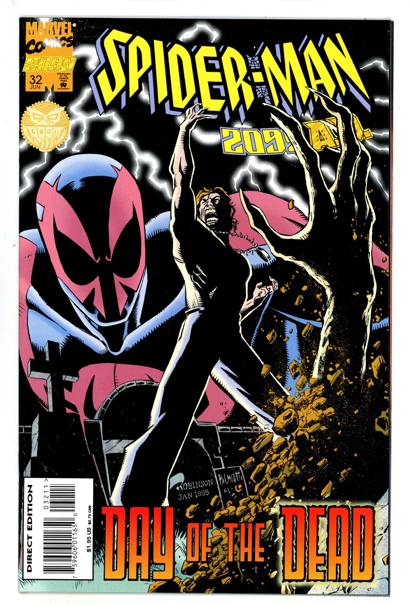 Spider-Man 2099 Vol 1 32 NM (9.4) (1995) 