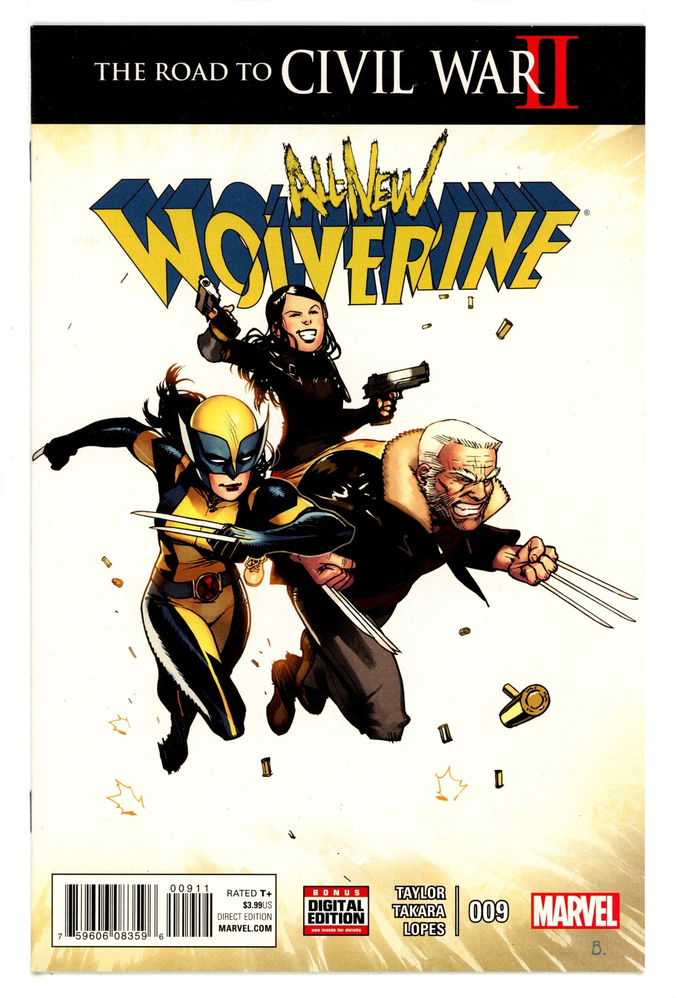 All-New Wolverine 9 High Grade (2016) 