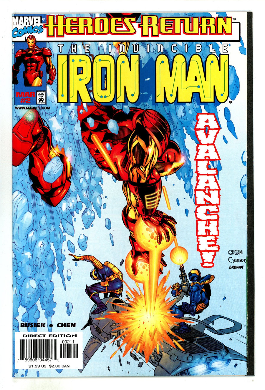 Iron Man Vol 3 2 High Grade (1998) 