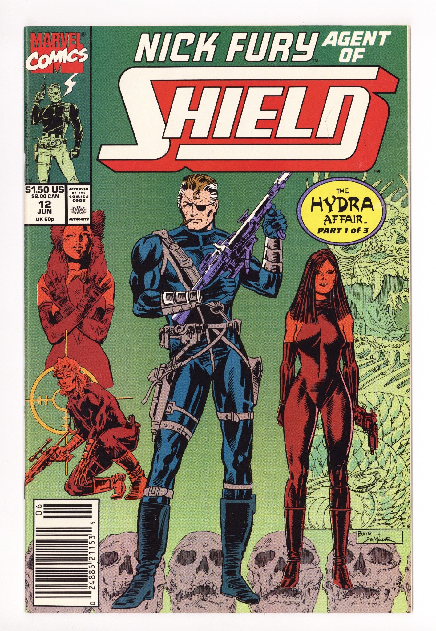 Nick Fury, Agent of S.H.I.E.L.D. Vol 4 12 High Grade (1990) 