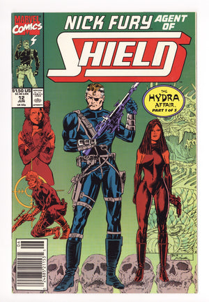 Nick Fury, Agent of S.H.I.E.L.D. Vol 4 12 High Grade (1990)