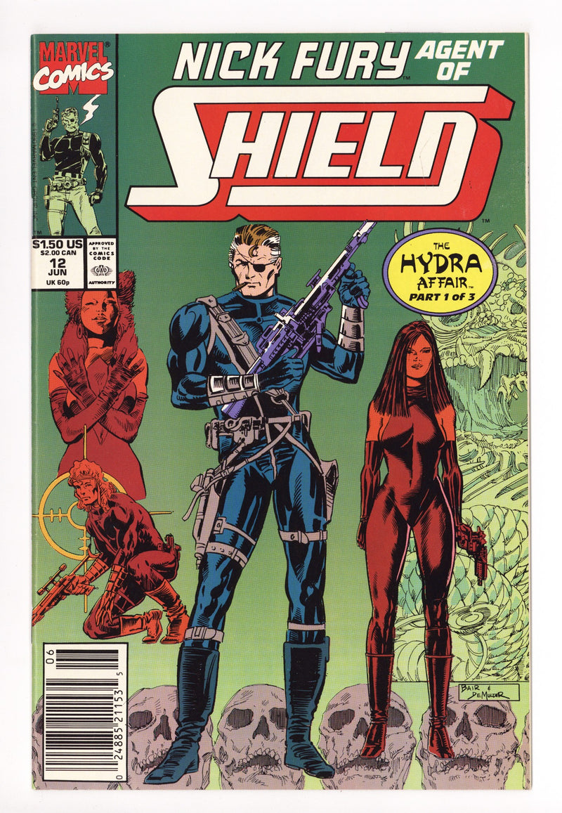 Nick Fury, Agent of S.H.I.E.L.D. Vol 4 12 High Grade (1990) 