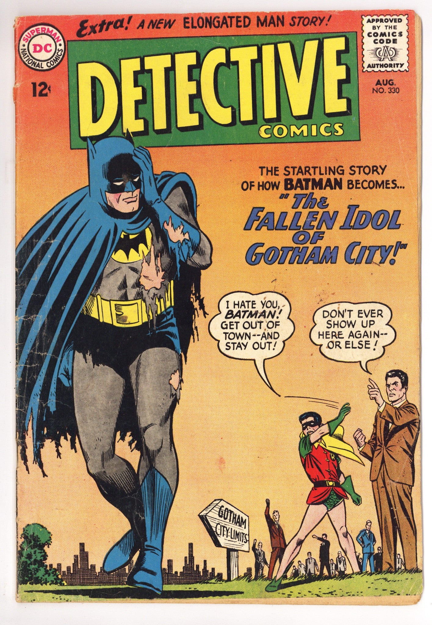 Detective Comics Vol 1 330 VG- (3.5) (1964) 
