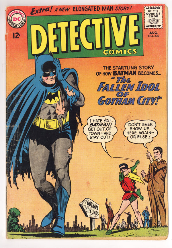 Detective Comics Vol 1 330 VG- (3.5) (1964)
