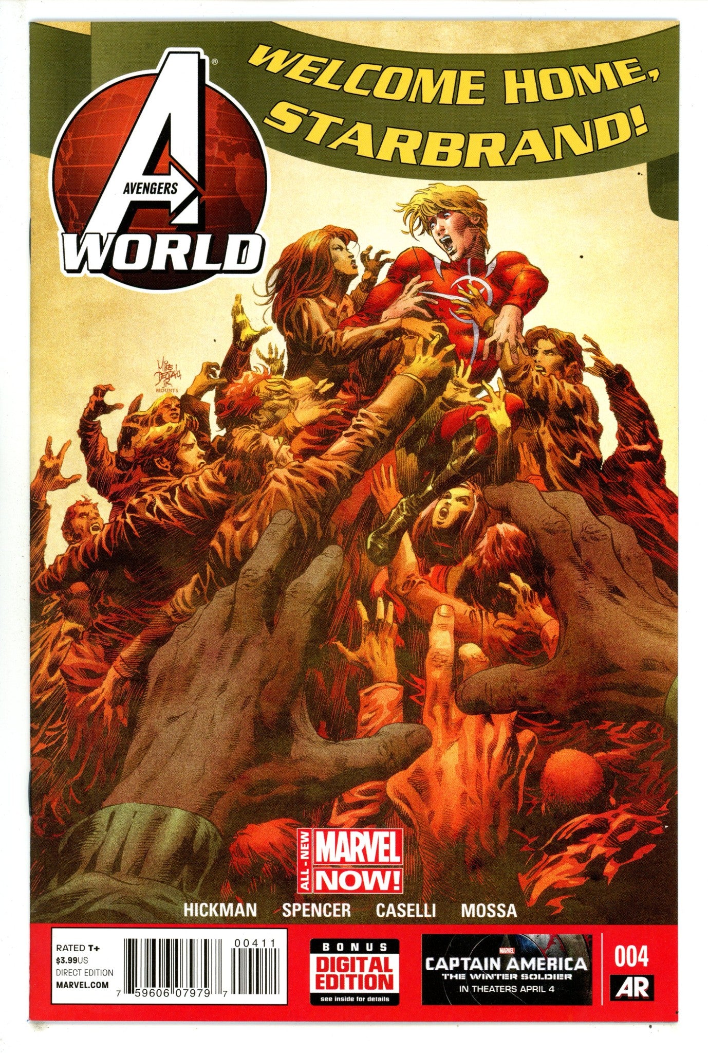 Avengers World 4 High Grade (2014) 
