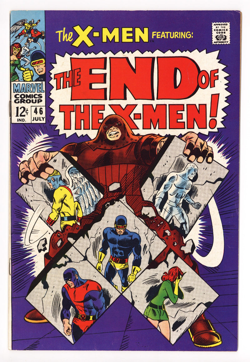 The X-Men Vol 1 46 FN/VF (7.0) (1968) 