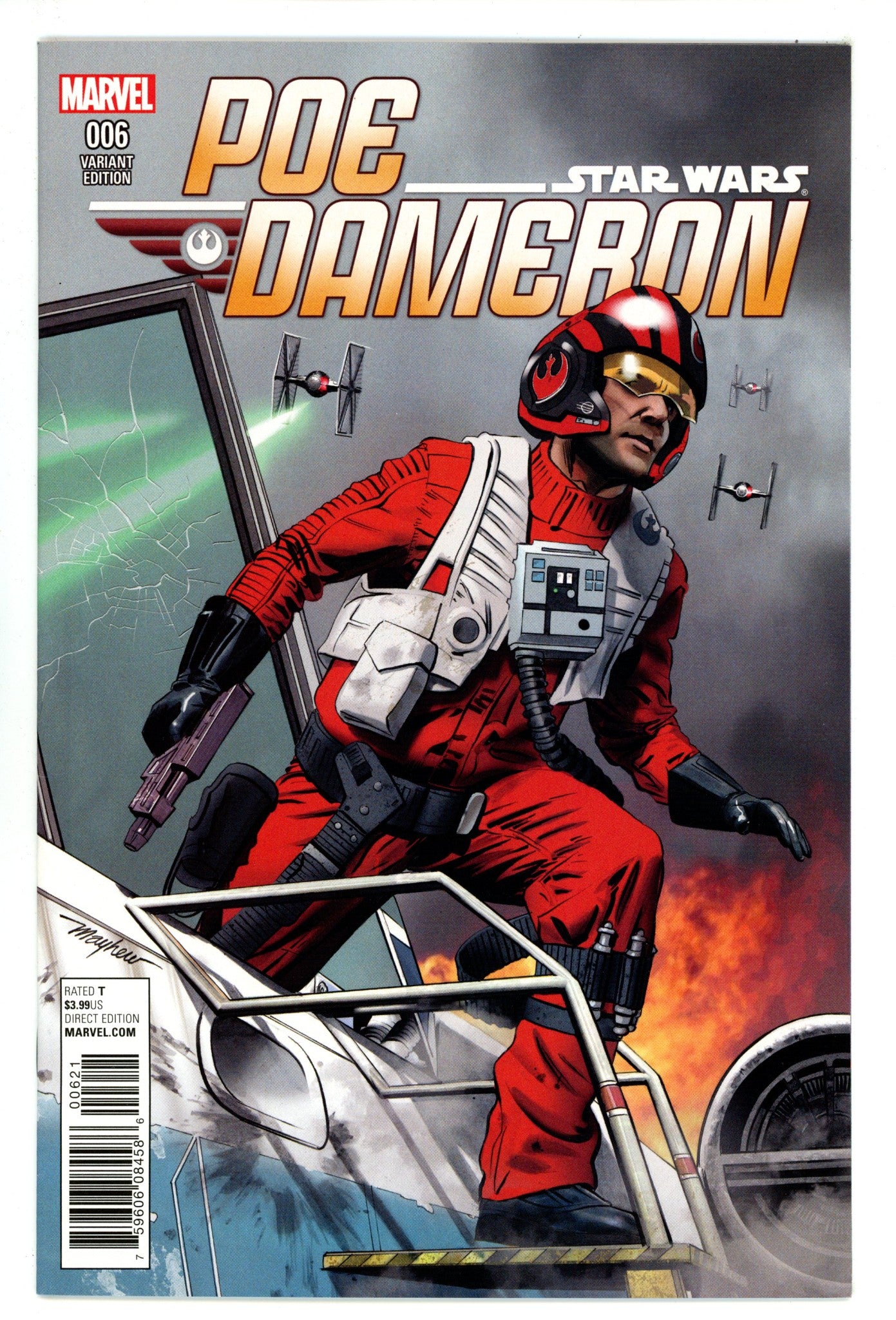 Poe Dameron 6 High Grade (2016) Mayhew Incentive Variant 