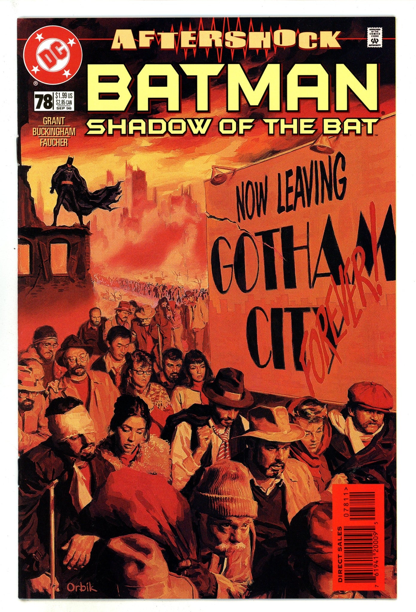 Batman: Shadow of the Bat 78 High Grade (1998) 