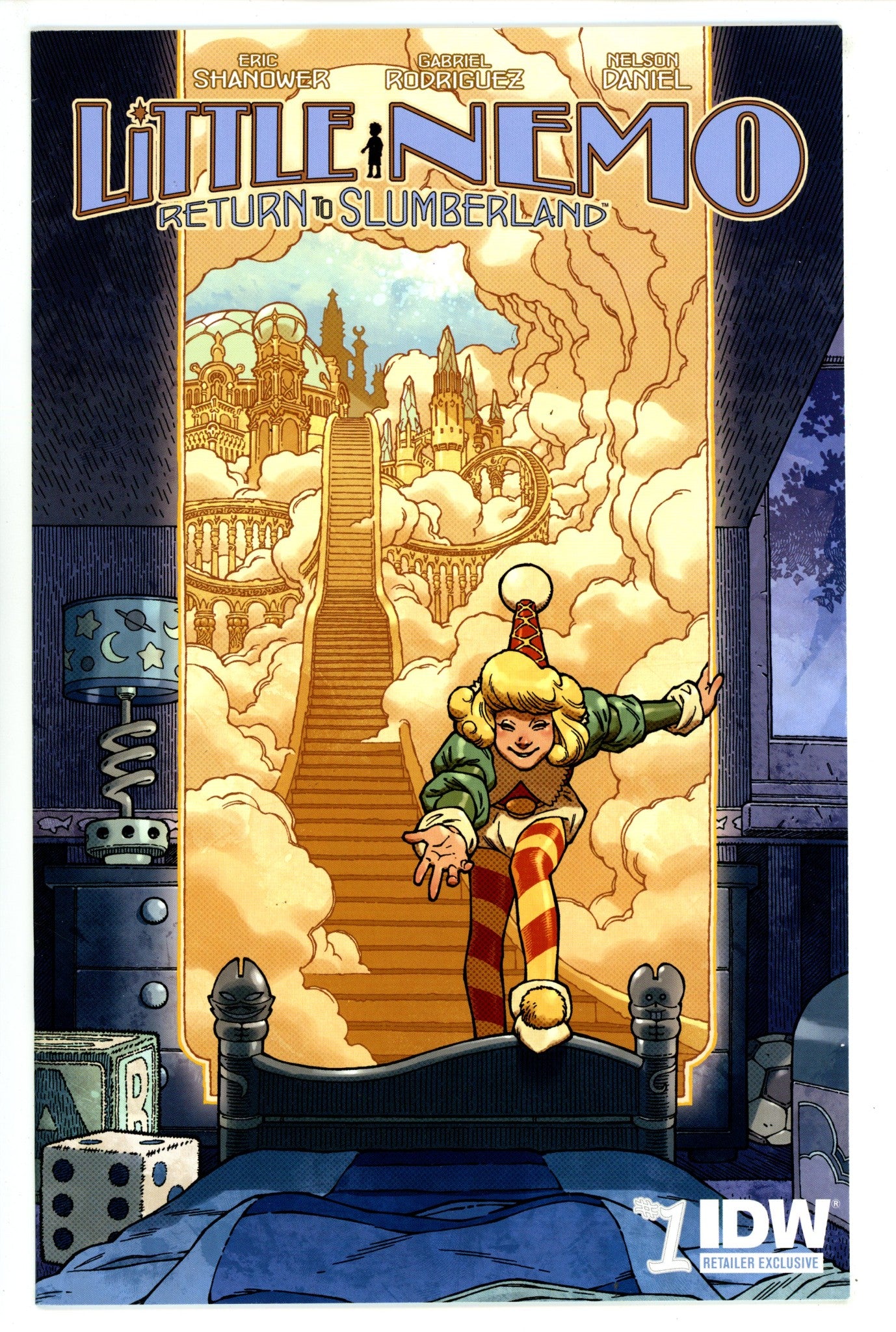 Little Nemo: Return to Slumberland 1 VF (8.0) (2014) Rodriguez Exclusive Variant 