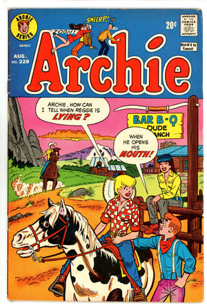 Archie Vol 1 228 VG/FN (1973)
