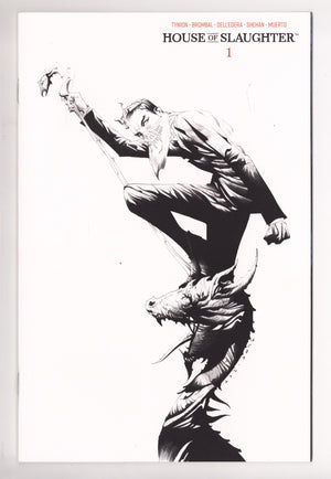 House of Slaughter   1  High Grade   (2021) LCSD B&W   Variant
