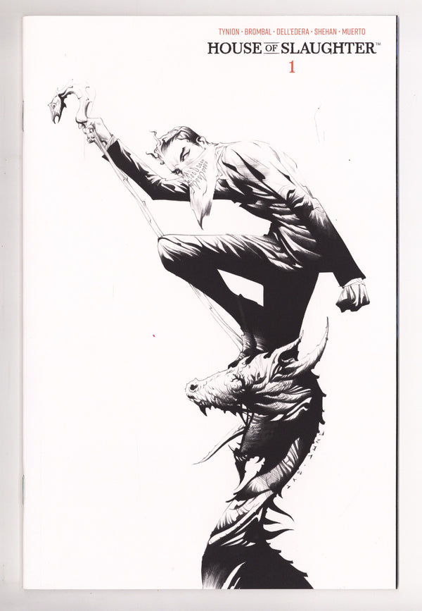 House of Slaughter   1  High Grade   (2021) LCSD B&W   Variant