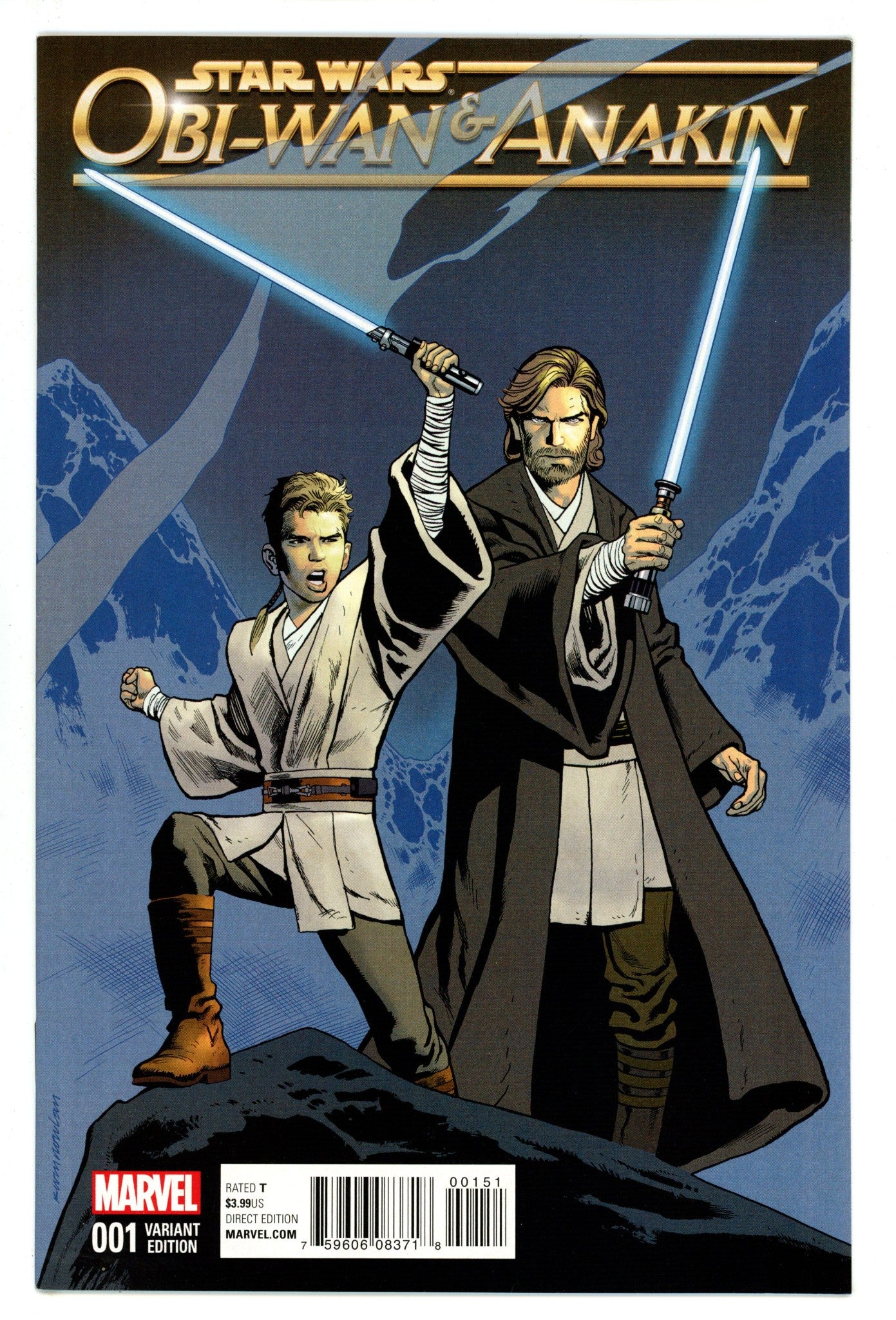 Obi-Wan and Anakin 1 High Grade (2016) Nowlan Incentive Variant 