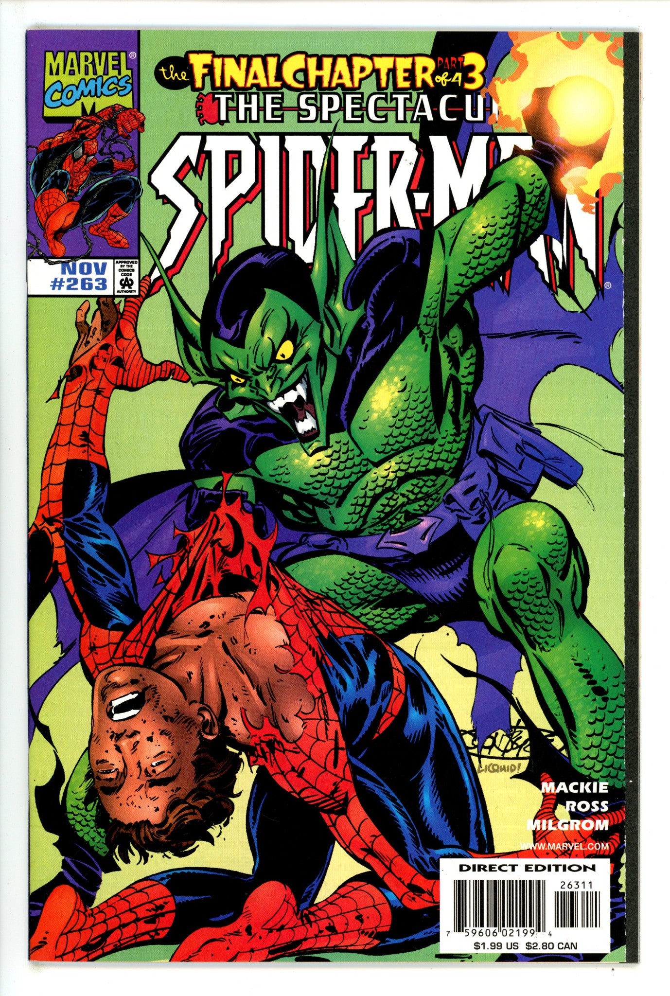 The Spectacular Spider-Man Vol 1 263 (1998)