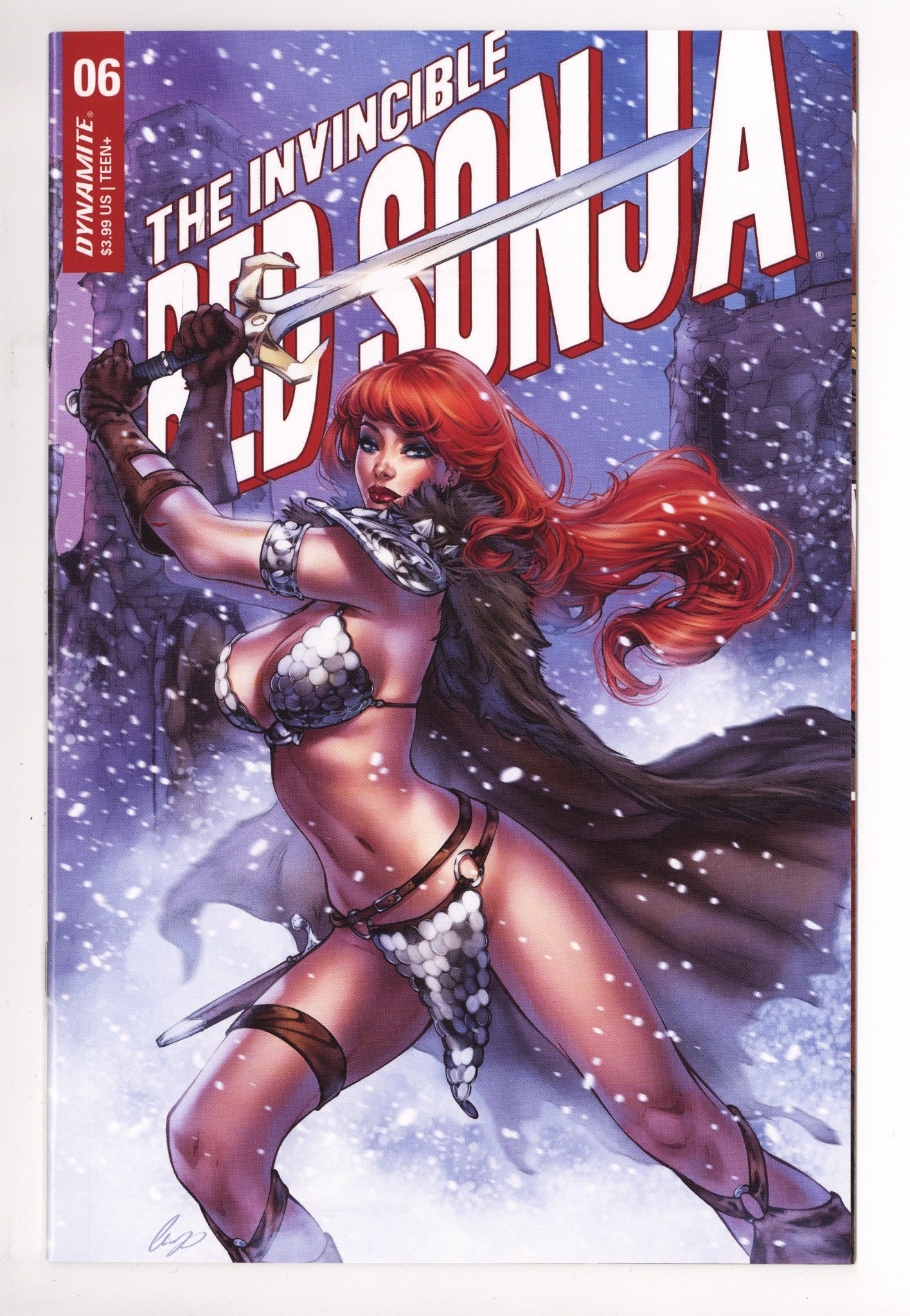 The Invincible Red Sonja   6  High Grade   (2021) Chatzoudis     Variant  