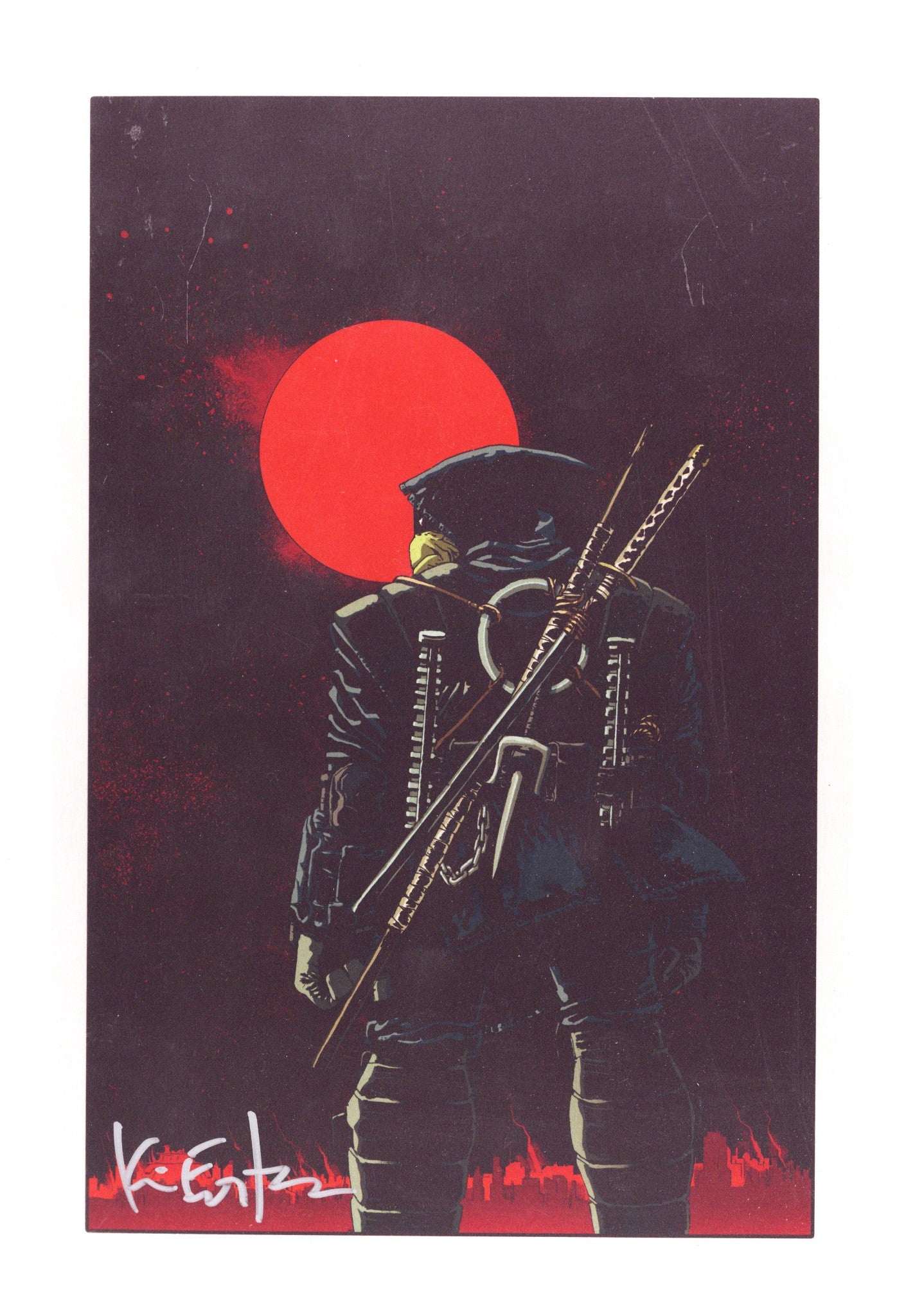 Last Ronin Metal Print         ()        Signed x1 Cover Kevin Eastman 