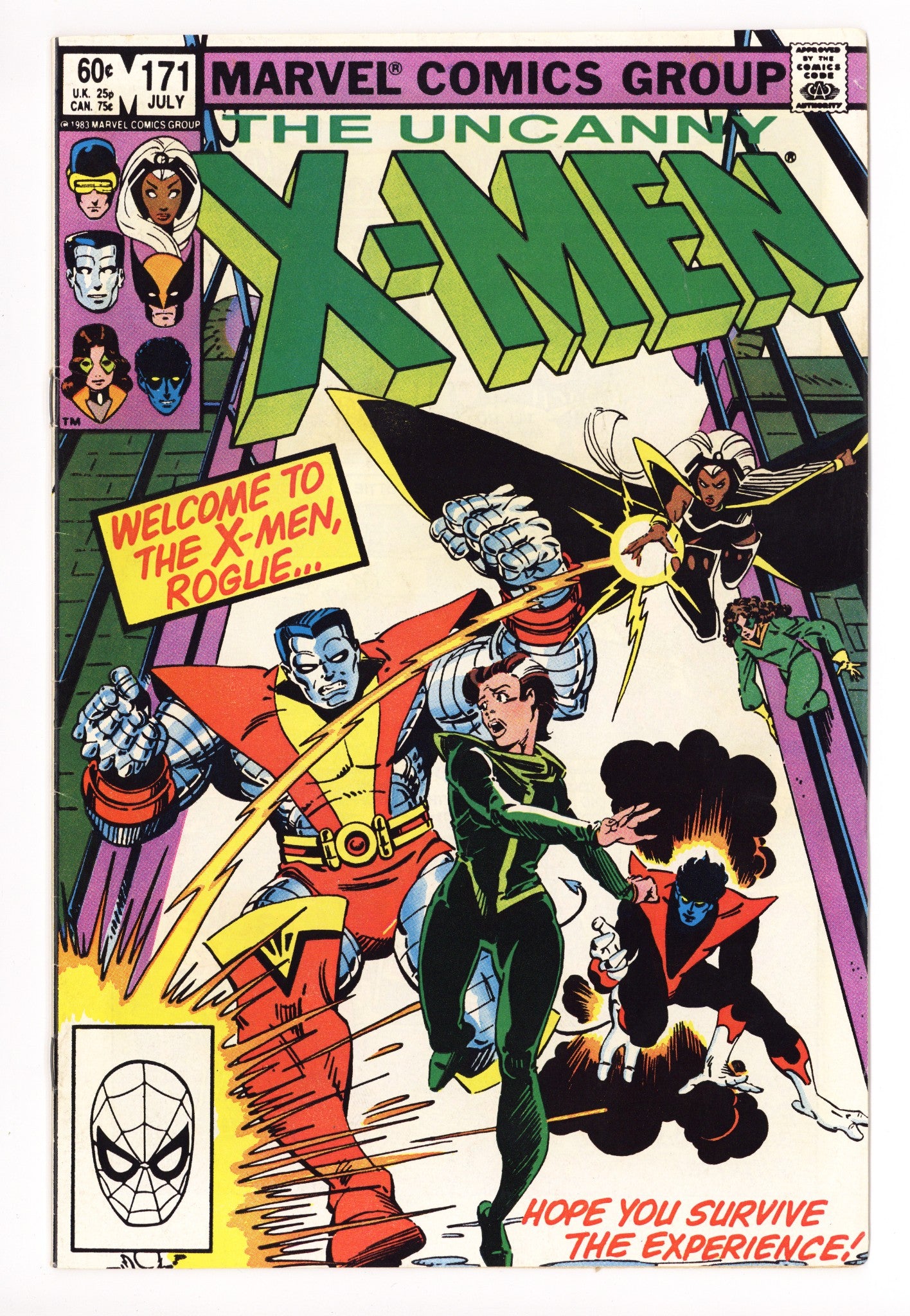 The Uncanny X-Men Vol 1 171 FN- (5.5) (1983) 