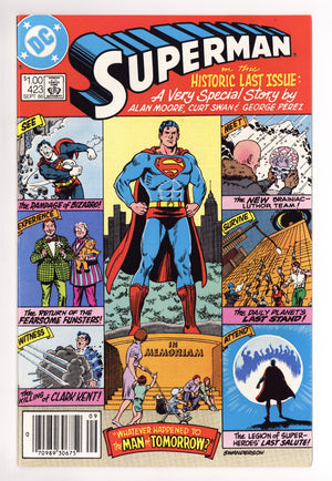 Superman Vol 1 423 VF/NM (9.0) (1986) Canadian Price Variant