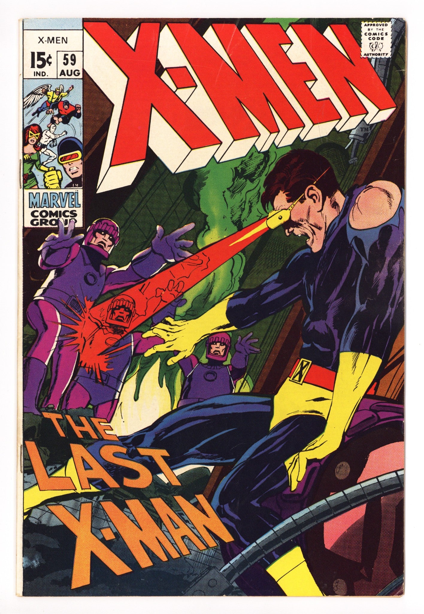 The X-Men Vol 1 59 FN+ (6.5) (1969) 