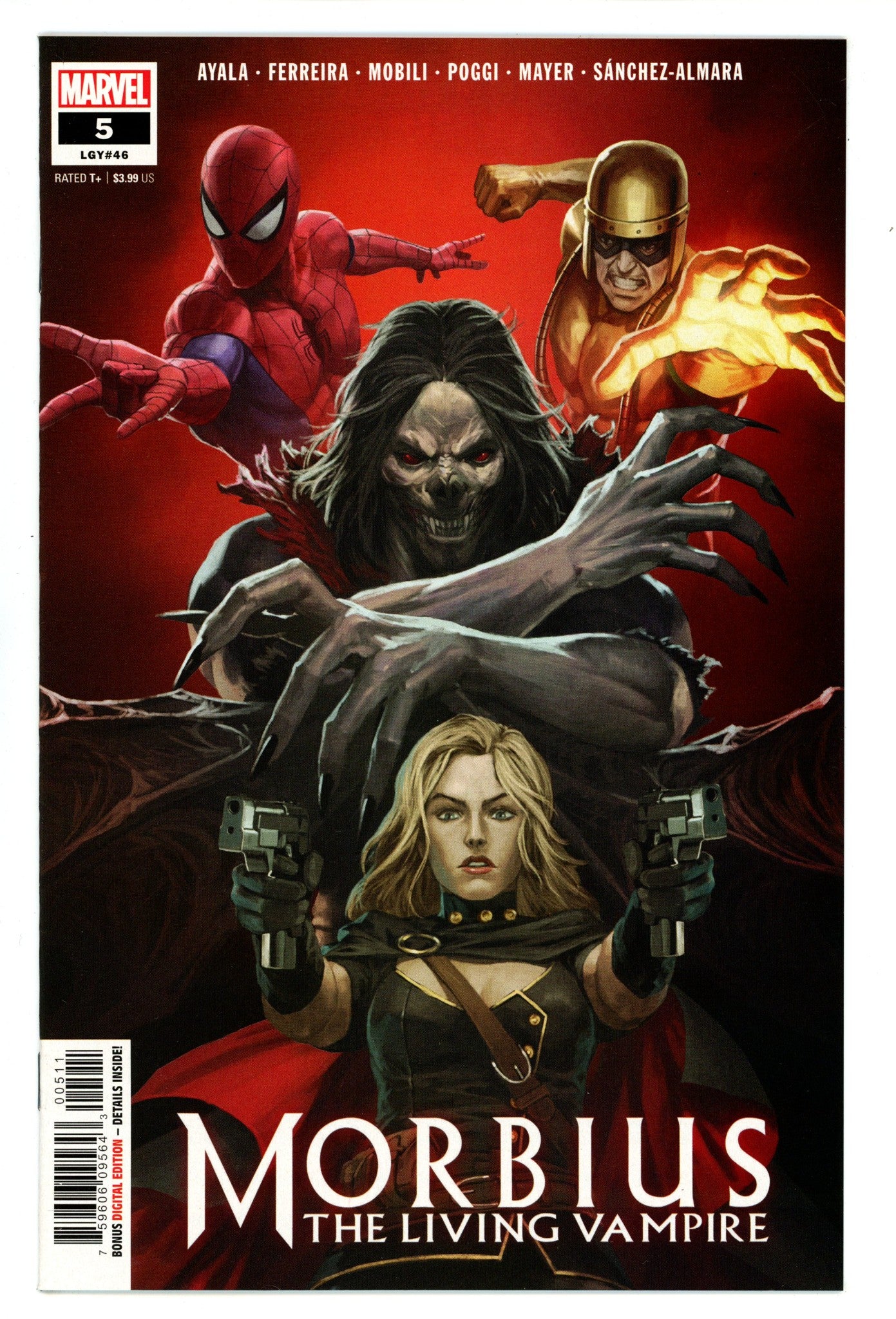 Morbius Vol 3 5 (46) High Grade (2020) 
