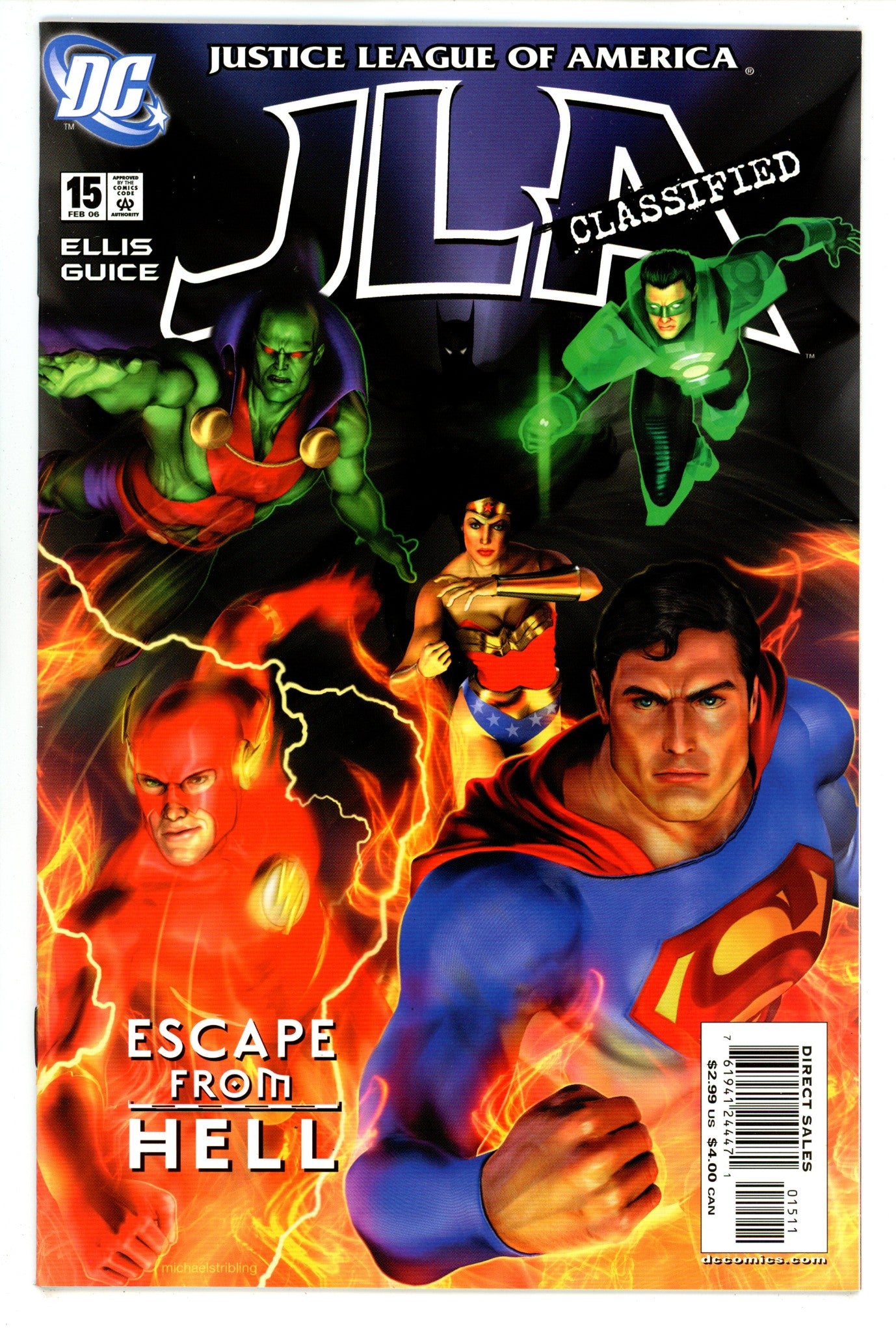 JLA: Classified  15  High Grade  (2006)   