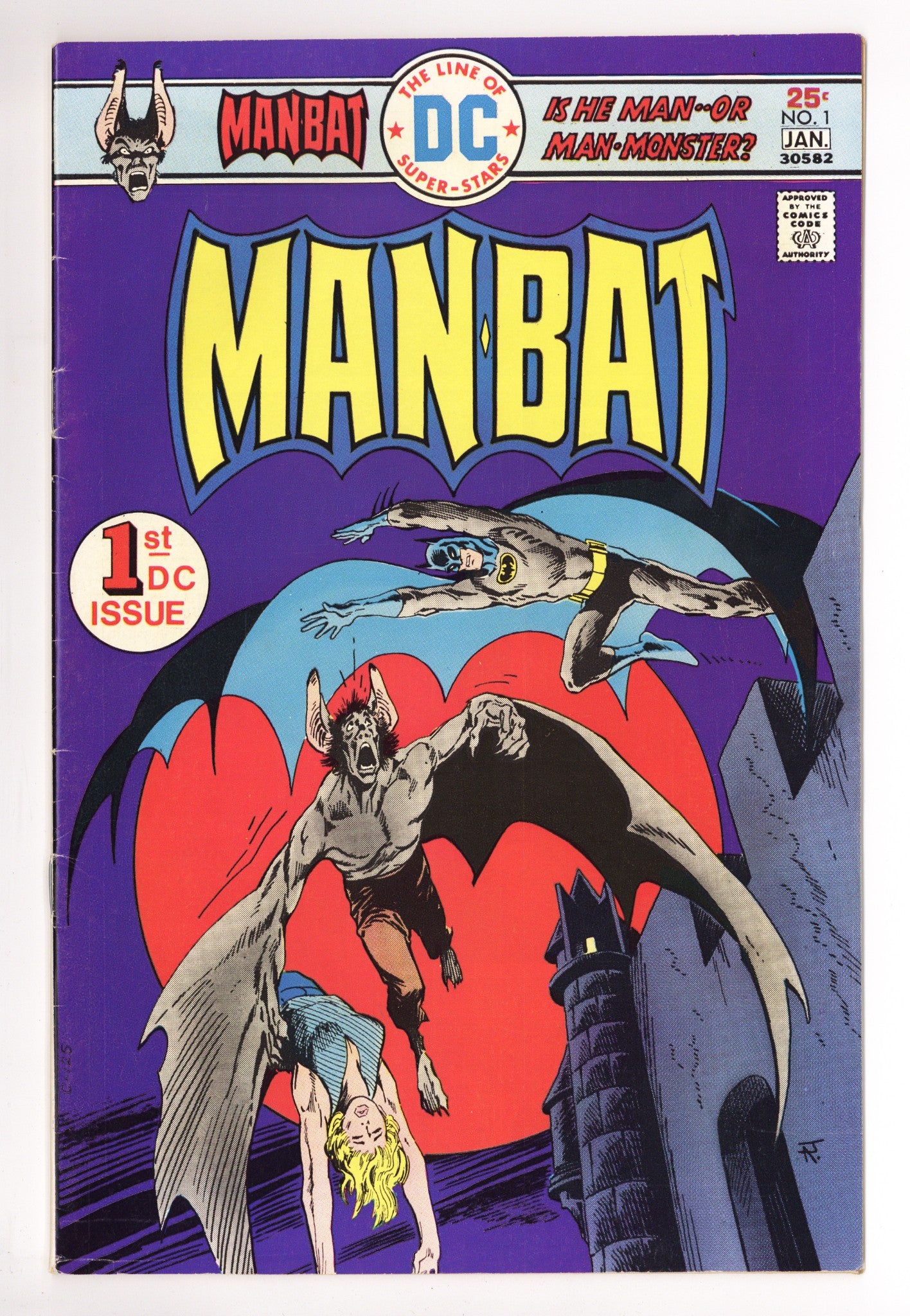 Man-Bat Vol 1 1 FN (6.0) (1975) 