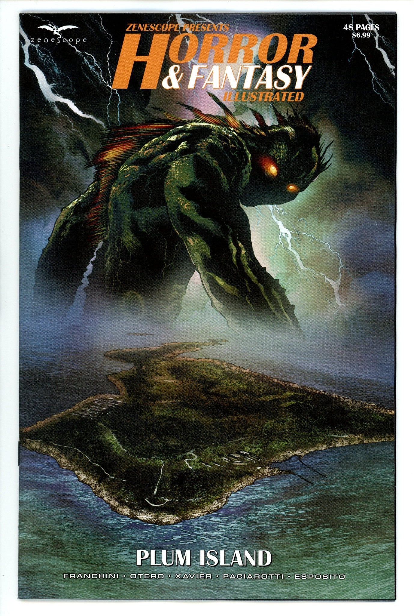 Horror & Fantasy Illustrated Plum Island 1 (2024)