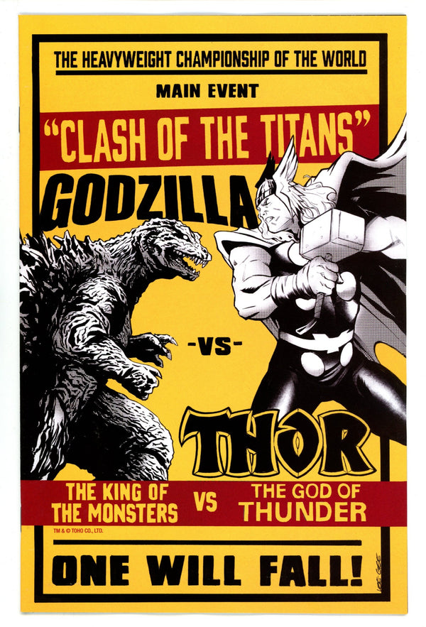 Godzilla Vs. Thor 1 Garbett Variant (2025)