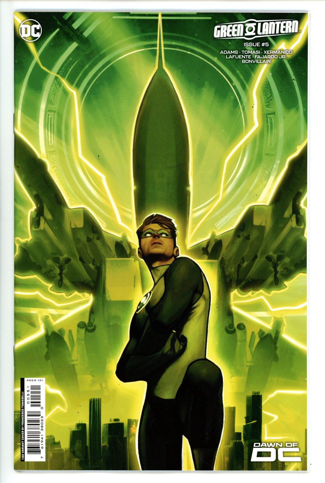 Green Lantern Vol 8 5 Tomaselli Incentive Variant NM (2023)