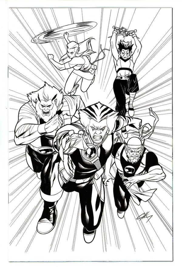 Thundercats Lost 1 Henry B&W Virgin Incentive Variant (2025)
