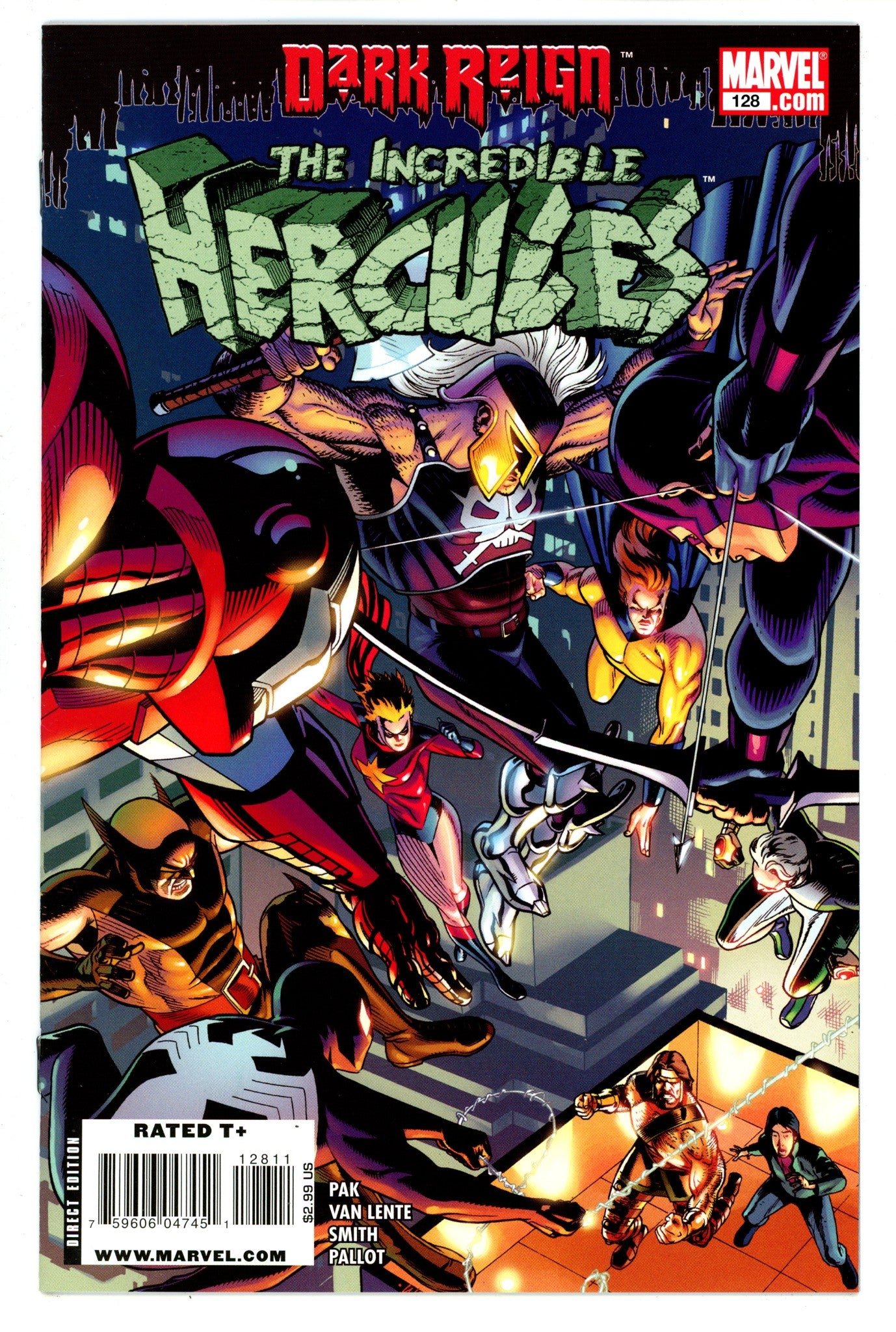 Incredible Hercules 128 High Grade (2009) 