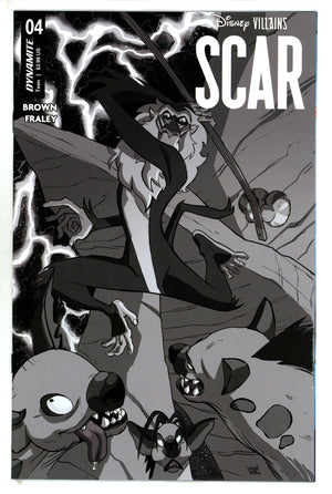 Disney Villains Scar 4 Moss B&W Incentive Variant (2023)