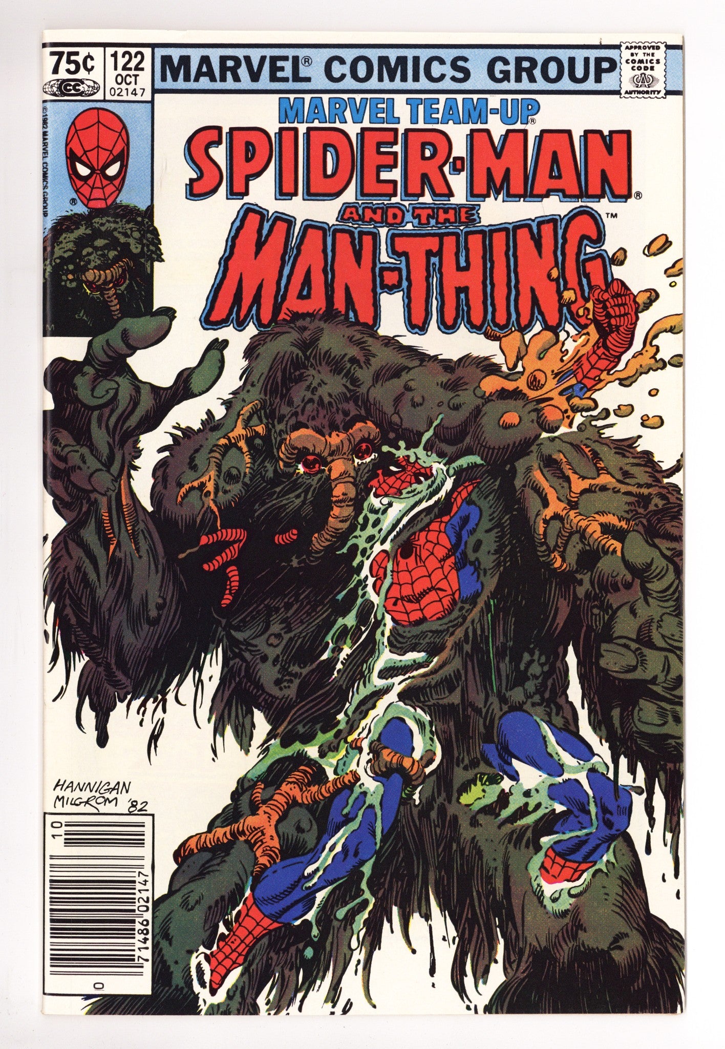 Marvel Team-Up Vol 1 122 NM- (9.2) (1982) Canadian Price Variant 