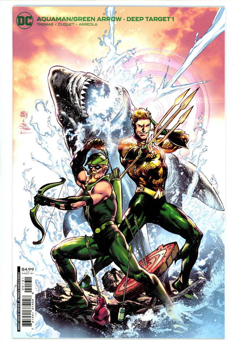 Aquaman / Green Arrow - Deep Target 1 High Grade (2021) Reis Incentive Variant 