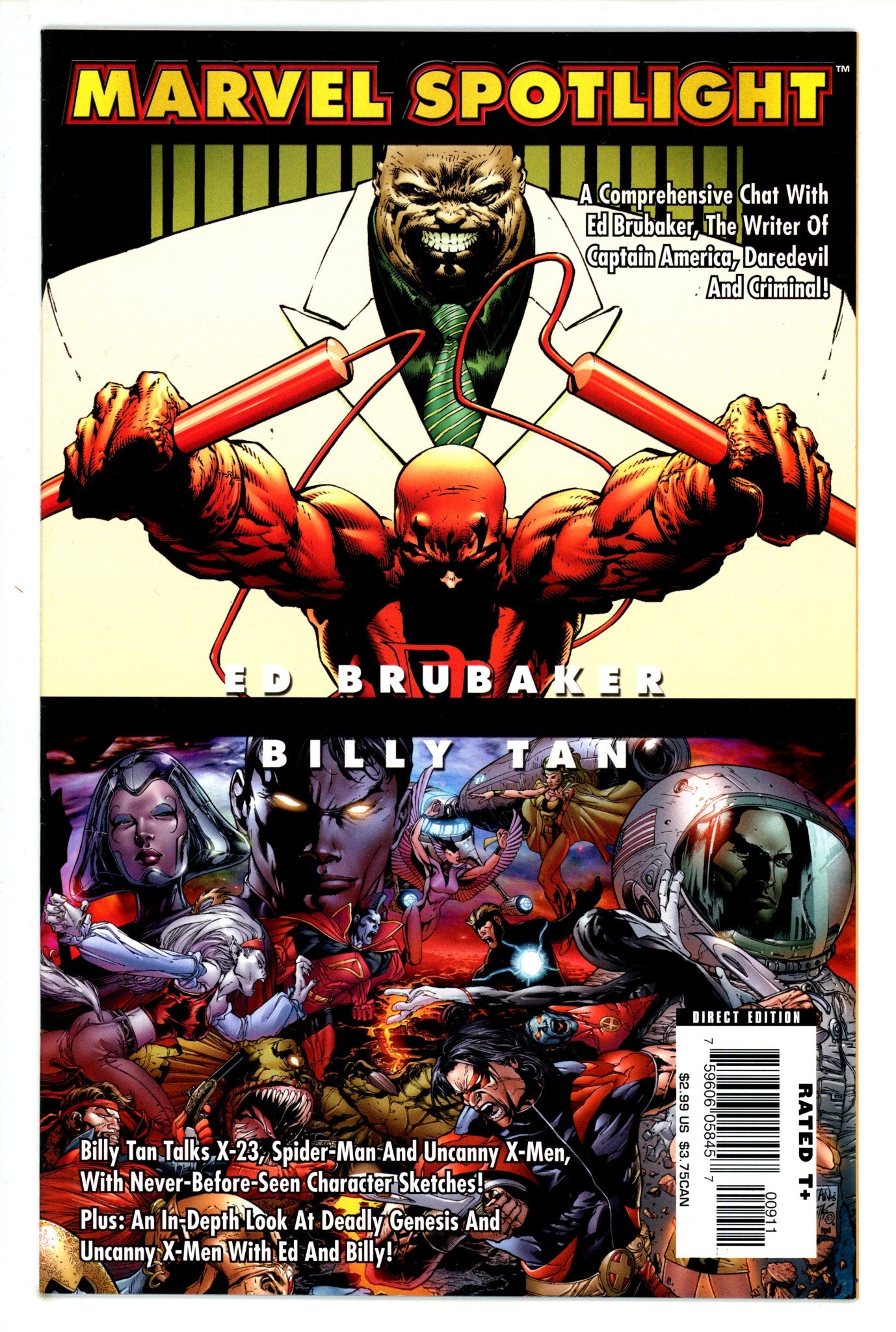 Marvel Spotlight: Ed Brubaker / Billy Tan [nn] High Grade (2006) 