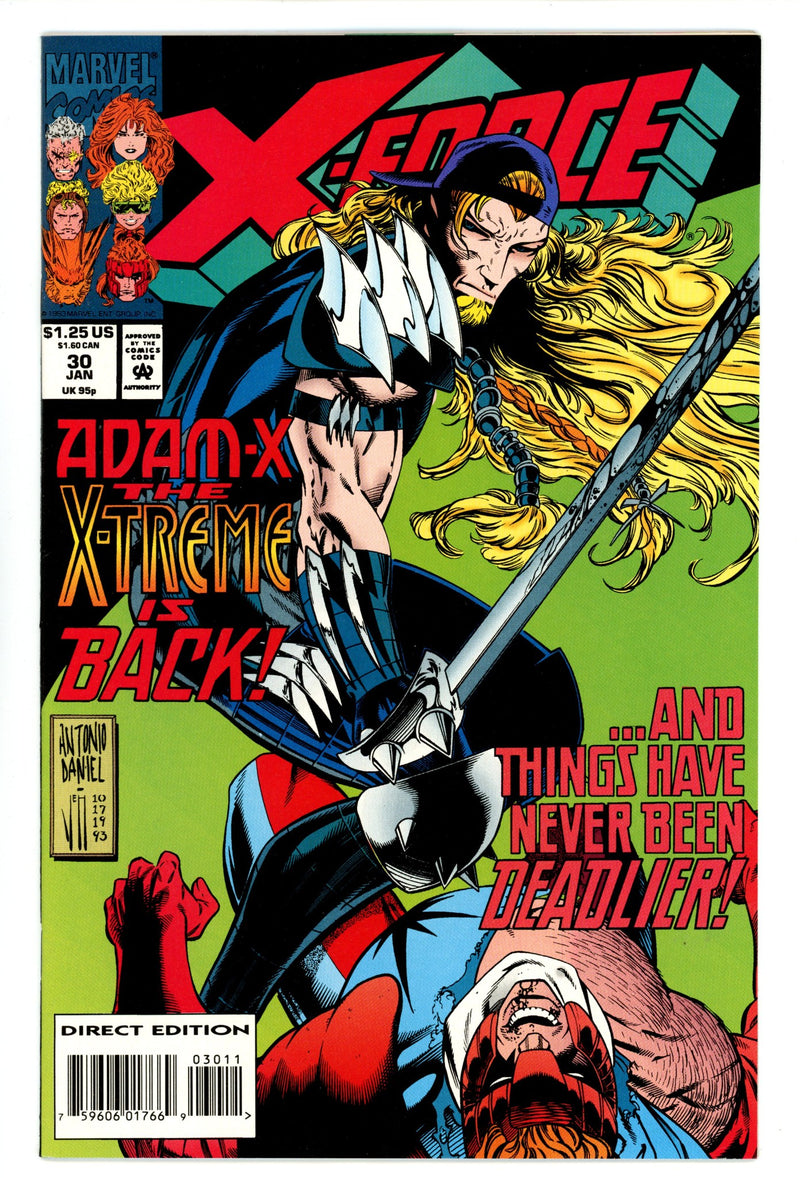 X-Force Vol 1 29 High Grade (1993) 