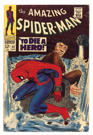 The Amazing Spider-Man Vol 1 52 VG (4.0) (1967) 