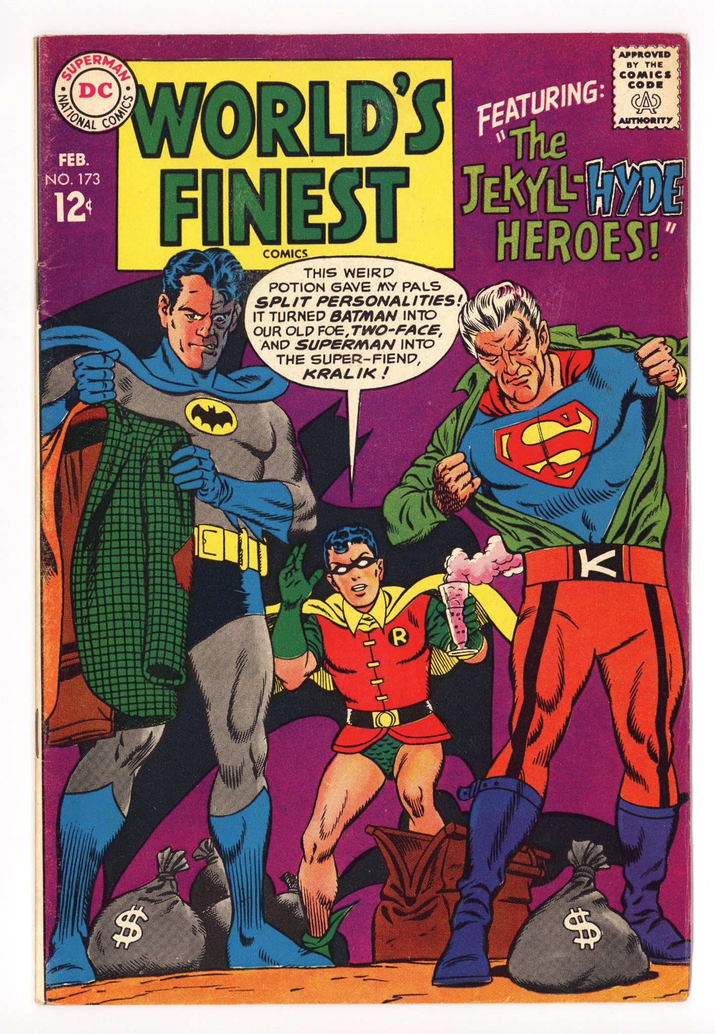 World's Finest Comics 173 FN (6.0) (1968) 