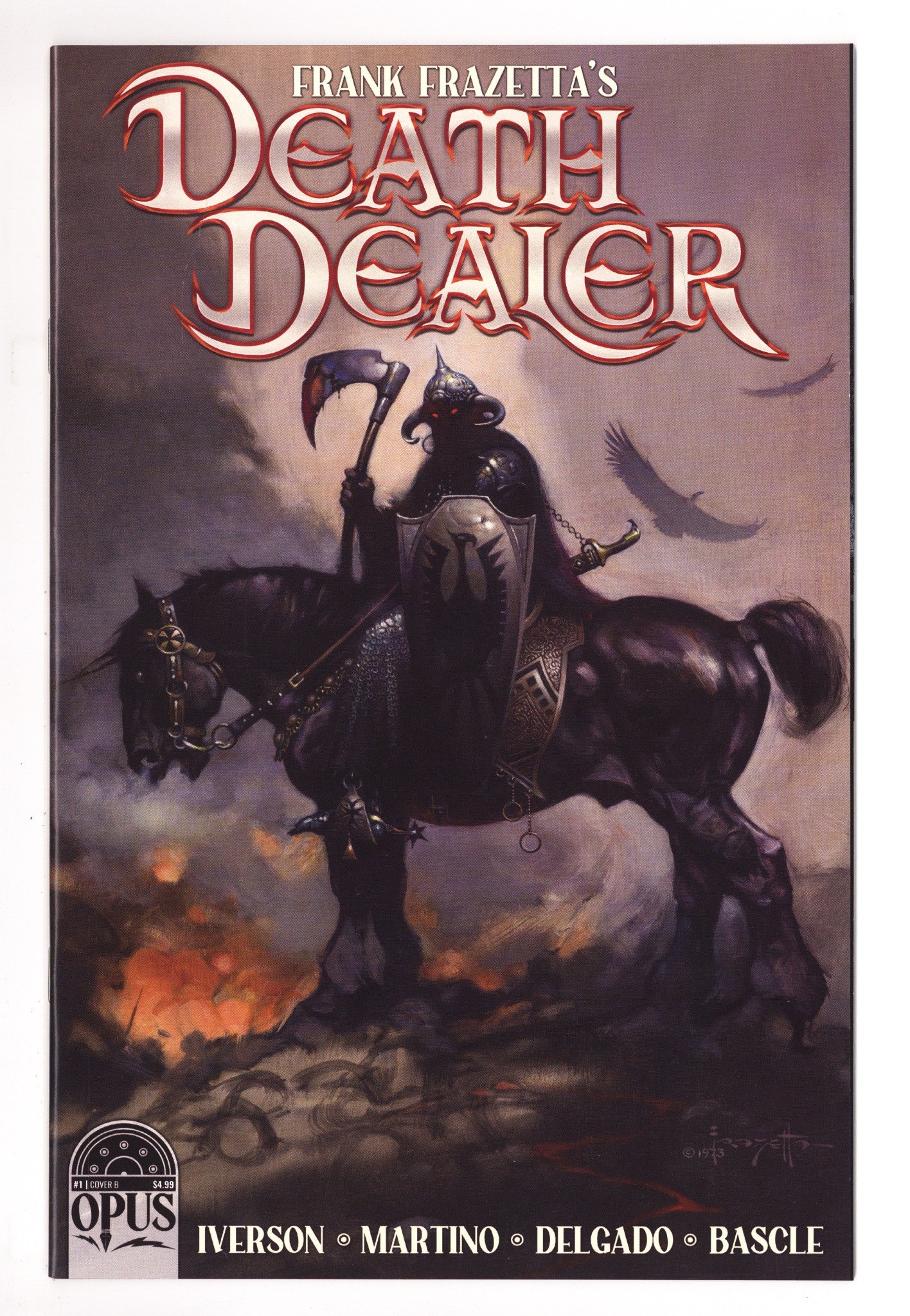 Frank Frazetta's Death Dealer   1  High Grade   (2022) Frazetta     Variant  