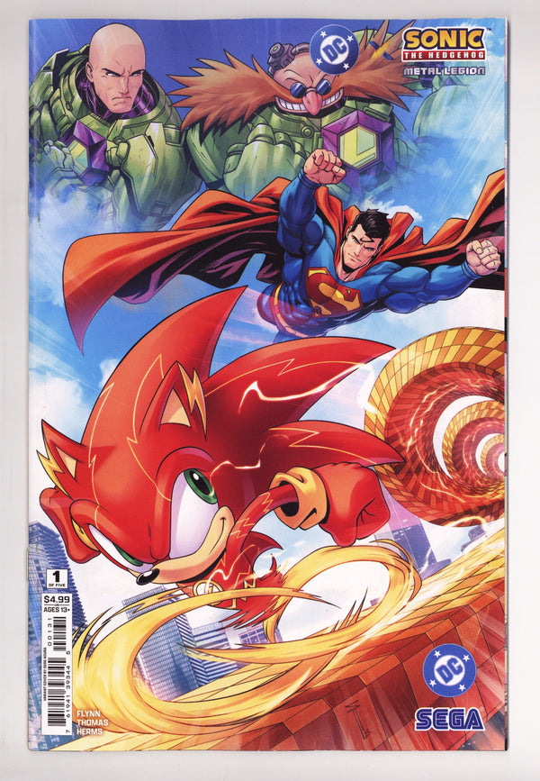 DC X Sonic The Hedgehog The Metal Legion 1 Acuña Variant (2026)