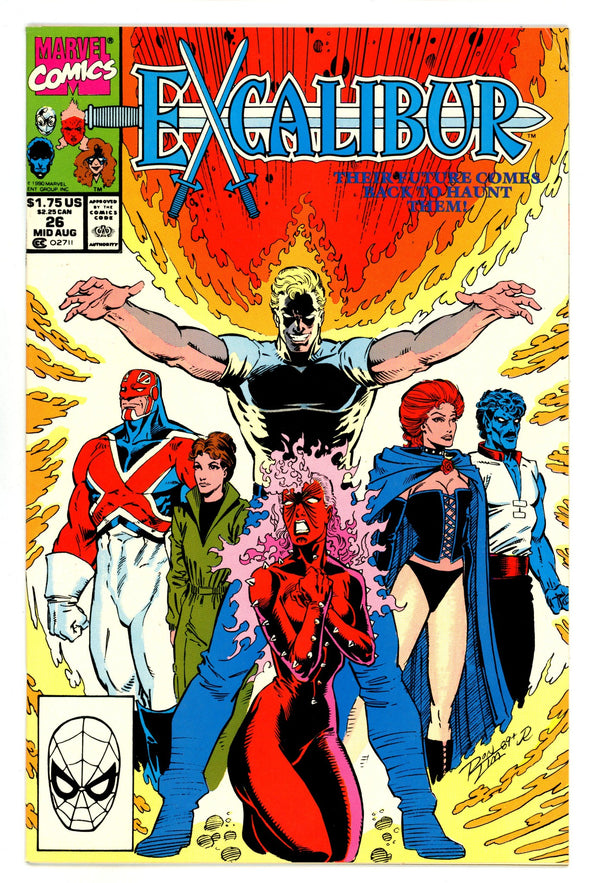 Excalibur Vol 1 26 High Grade (1990)