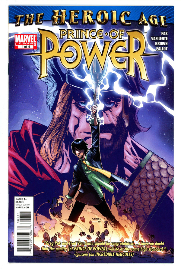 Heroic Age: Prince of Power 1 High Grade (2010)