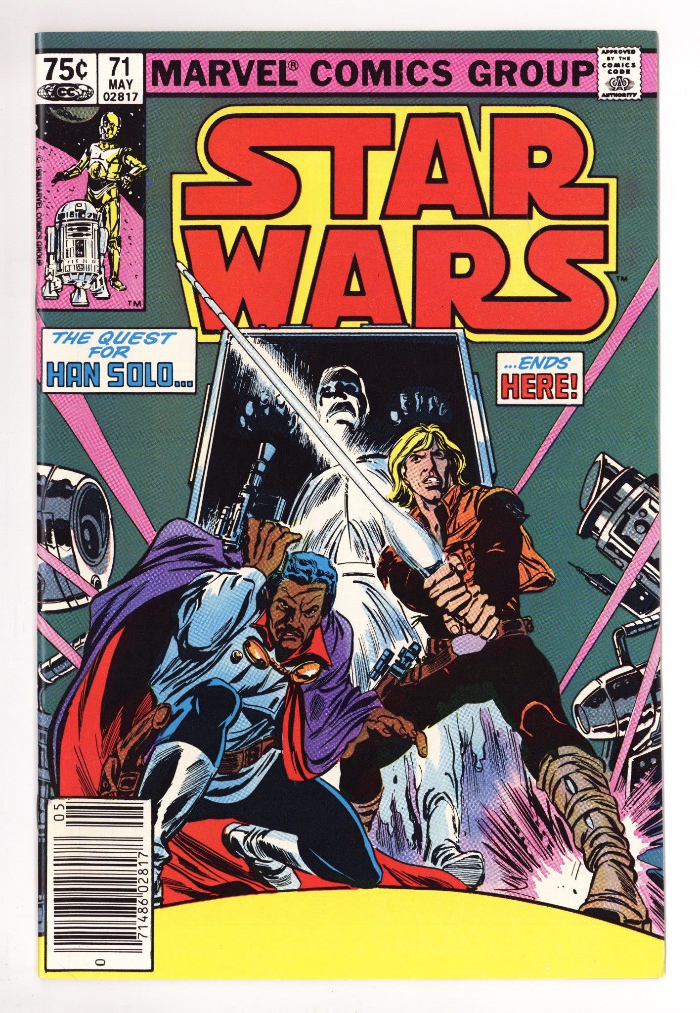 Star Wars Vol 1 71 VF/NM (9.0) (1983) Canadian Price Variant 