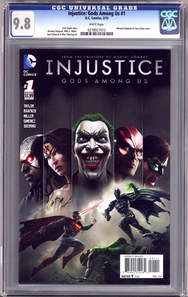 Injustice: Gods Among Us   1 CGC 9.8 (NM/M)   (2013)